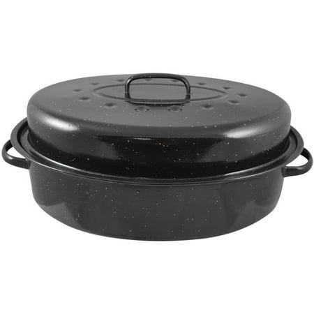 Home Basics 15" Enamel Roaster