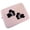 Pink, variant on POYOGA Rabbits Bowknot Notebook Protective Bag for School Office Travel Laptop Sleeve