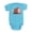 Turquoise, variant on CafePress - Totalham - Cute Infant Bodysuit Baby Romper