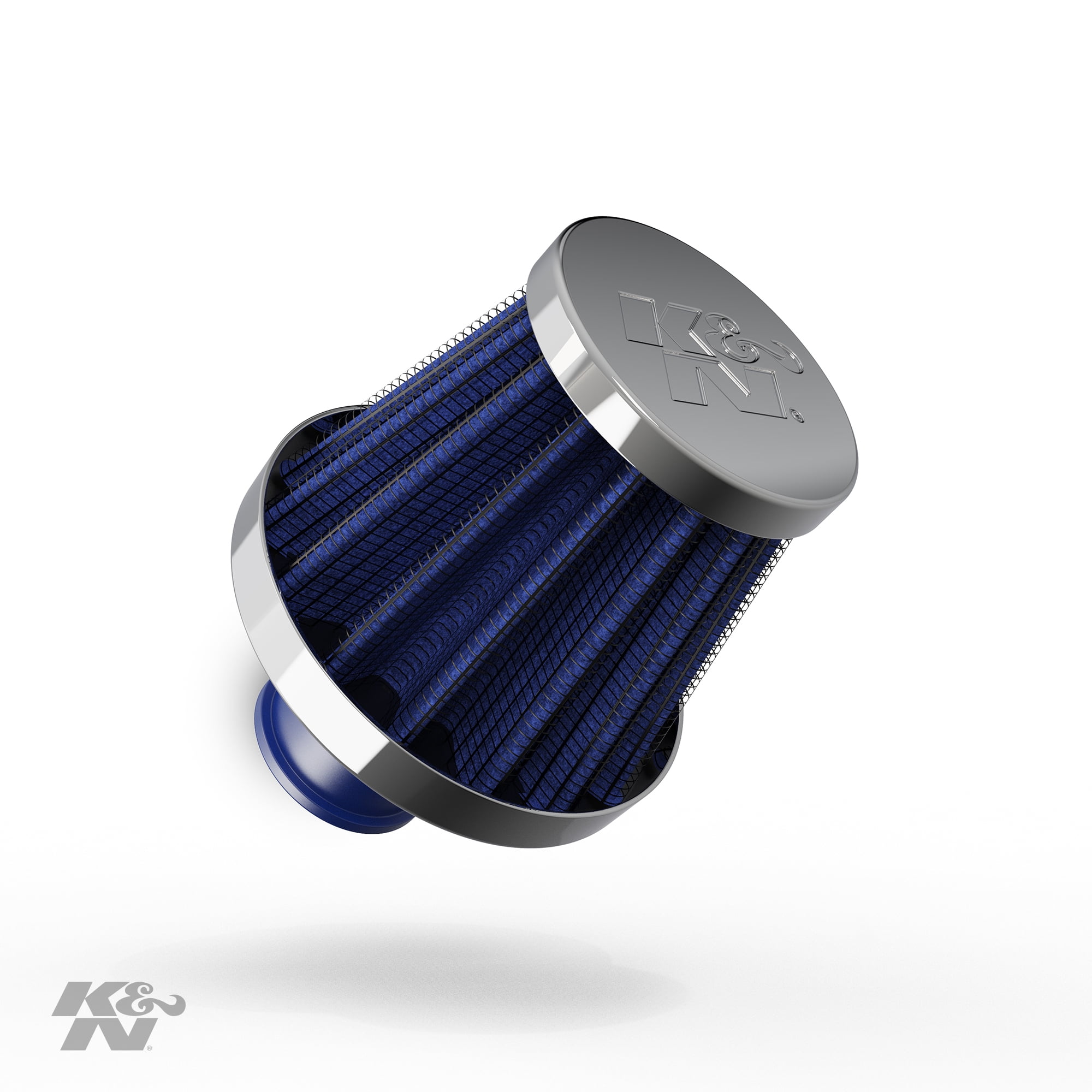 K&N Vent Air Filter / Breather Washable and Reusable 0.375 in/0.5 in