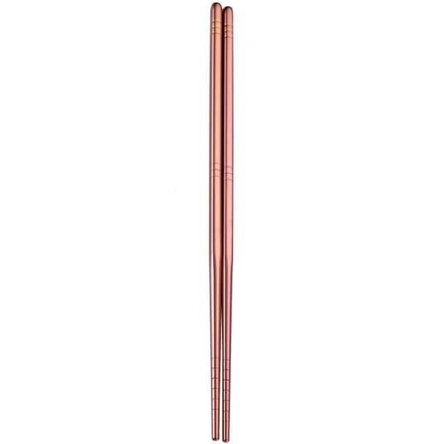 TIMIFIS Tableware Chopsticks 1 Pair Stainless Steel Tableware Colorful Length 23cm Chopsticks Dishware Kitchen Gadgets