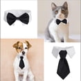 thumbnail image 4 of Pajaritas para mascotas, ajustables para gatos y perros: pajaritas formales para bodas, cachorros, gatitos, fiestas de cumpleaños y cenas, 4 of 5