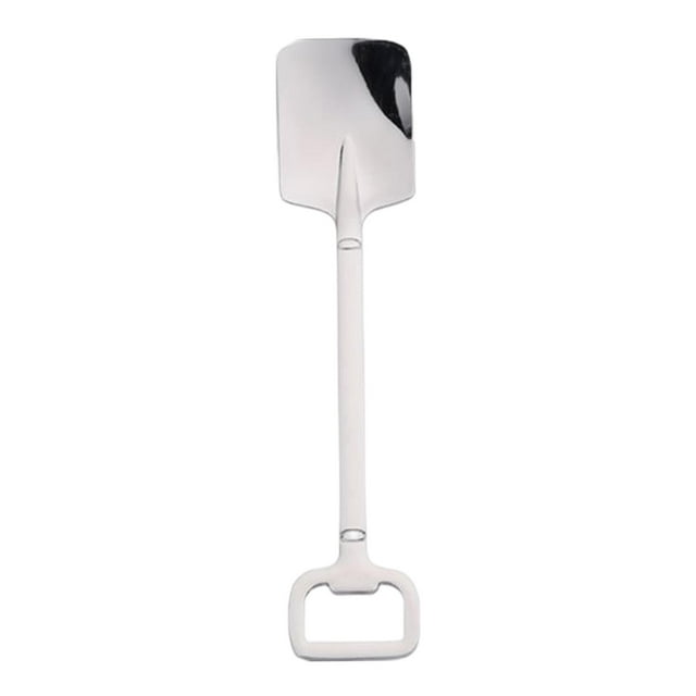 Cuchara para postres Cuchara De Acero Inoxidable Cubiertos Vajilla Cubiertos Lindo Para Café Crema Magideal Cuchara para postres
