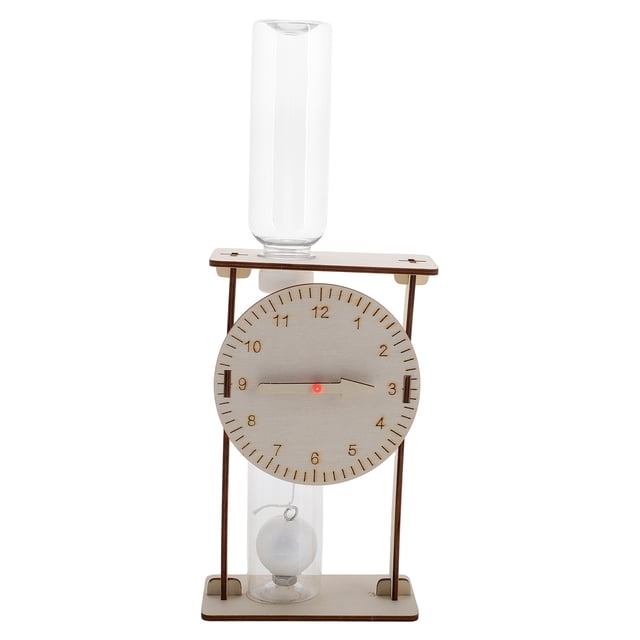 Shisuyan 1 Set Educational Science Toy Diy Water Clock Set For Kids Learning Time Teaching Supplies For Classroom And Homeschool Science Projects