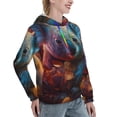 thumbnail image 2 of Yiaed Forest Koala Print Womens Casual Hoodies Crew Neck Long Sleeve Sweatshirts With Pocket Pullover Tops Women's Hooded Sweatshirt-Medium, 2 of 5