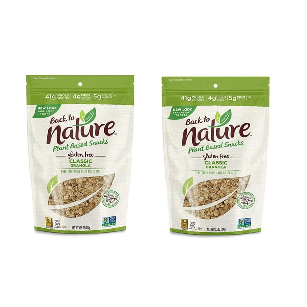 Back To Nature Gluten Free Granola Classic 12 5 Oz Pack Of 2 Walmart Com Walmart Com