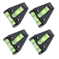 thumbnail image 1 of RV T Level,  Bubble Level Practical Easy To Install Lightweight 4pcs  for RV Leveling Tripods Trailers, 1 of 7