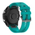 thumbnail image 1 of Correa de reloj de silicona de 26 mm para Garmin Fenix 7 7X 7S 6 6X 6S 5X 5S 3HR, Water Duck, 1 of 1