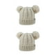 thumbnail image 3 of Sombrero lindo pompones esponjosos Qarigey para niños, 3 of 6