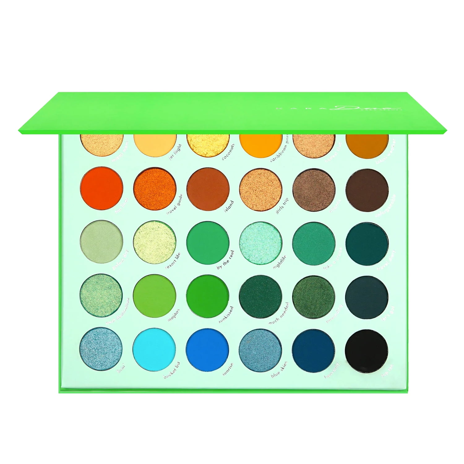 Paleta De Sombras Pro20 From Miami To Bahamas