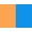 Blue / Orange, variant on EpicBand Duo Medical Alert ID Bracelet for Kids, Teens , Adults. Reversible, Custom Engraved. Free Shipping - Blue / Orange