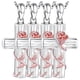 thumbnail image 1 of Cadenas Religiosos RoseGrace05 4Pzas Plata Collar Cruz/Rosa Dije 2x3cm Metal., 1 of 5