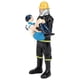 thumbnail image 5 of Modelos 1/32 Figuras de personas Figuras de bomberos Modelo de personas en miniatura para mesa de arena Blanco negro, 5 of 9