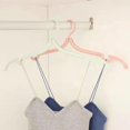 thumbnail image 4 of 8 Pieces Portable Plastic Foldable Garment Rack, 4 of 5