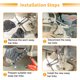 thumbnail image 5 of Kit de enlace de barra estabilizadora delantera de 2 piezas para Fiat Panda 03-12, kit de suspensión No.50703296/51856872, 5 of 7