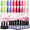 Nail Polish Set D, variant on Morovan 10-Color Light Pink Sheer Gel Nail Polish Set with Base Coat, Top Coat & Matte Top Coat, Soak Off LED Polish DIY at Home Salon Gifts for Women Girls