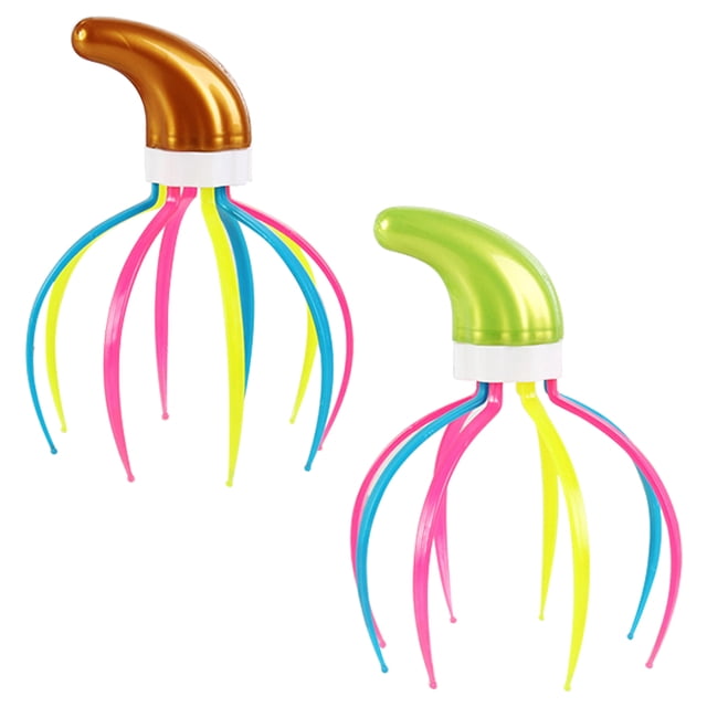 2PCS Head Massager Multifunctional Handheld Scalp Massager Scalp Massage Tool