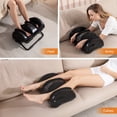 thumbnail image 3 of Snailax Foot Massager Machine with Heat, Kneading Rolling Foot Calf Massager, Shiatsu Leg Massager, Fathers Day Gifts, 3 of 11