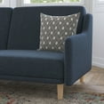 thumbnail image 5 of Flash Furniture Delphine Living Room Sofa, Navy Fabric, 5 of 12