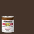 thumbnail image 3 of Rust-Oleum 7775502-2PK Stops Rust Brush On Paint, Quart, Gloss Leather Brown,..., 3 of 8