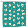 thumbnail image 2 of Shower Curtain 72 x 72 inch - Cute Fried Egg Skull Waterproof Shower Curtain for Bathroom, Washable Shower Curtain Set with Hooks Bathroom Accessories, 2 of 7