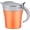 Copper, variant on OVENTE Stainless Steel Gravy Boat with Hinged Lid, 14Oz Insulated Sauce Jug for Serving Cream, Salad Dressing or Syrup at Thanksgiving, Christmas, Holidays, Family Dinner and Parties, Silver GB4541S