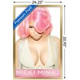 thumbnail image 3 of Nicki Minaj - Pink Wall Poster, 22.375" x 34", Framed, 3 of 5