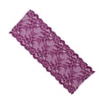 thumbnail image 4 of Cinta de encaje de 18 cm de ancho, estilo único, accesorios de ropa suaves y gruesos para decorar ropa, pantalones, color morado oscuro, 4 of 5