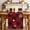 Red,Black, variant on Christmas Gnomes Table Runner 70 Inches Long Farmhouse Dress Scarves, Buffalo Plaid Xmas Winter Snowflakes Dining Tablerunner for Coffee Table/Kitchen Island/Party Décor, 13" x 70"