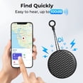 thumbnail image 5 of PEISAINOX AirTag Bluetooth Key Tracker, Compatible with iOS Find My (iOS Only), Replaceable Battery, Prying Tools and Keychain Included, Used for Luggage, Bags and Wallet, 4 Packs, 5 of 7