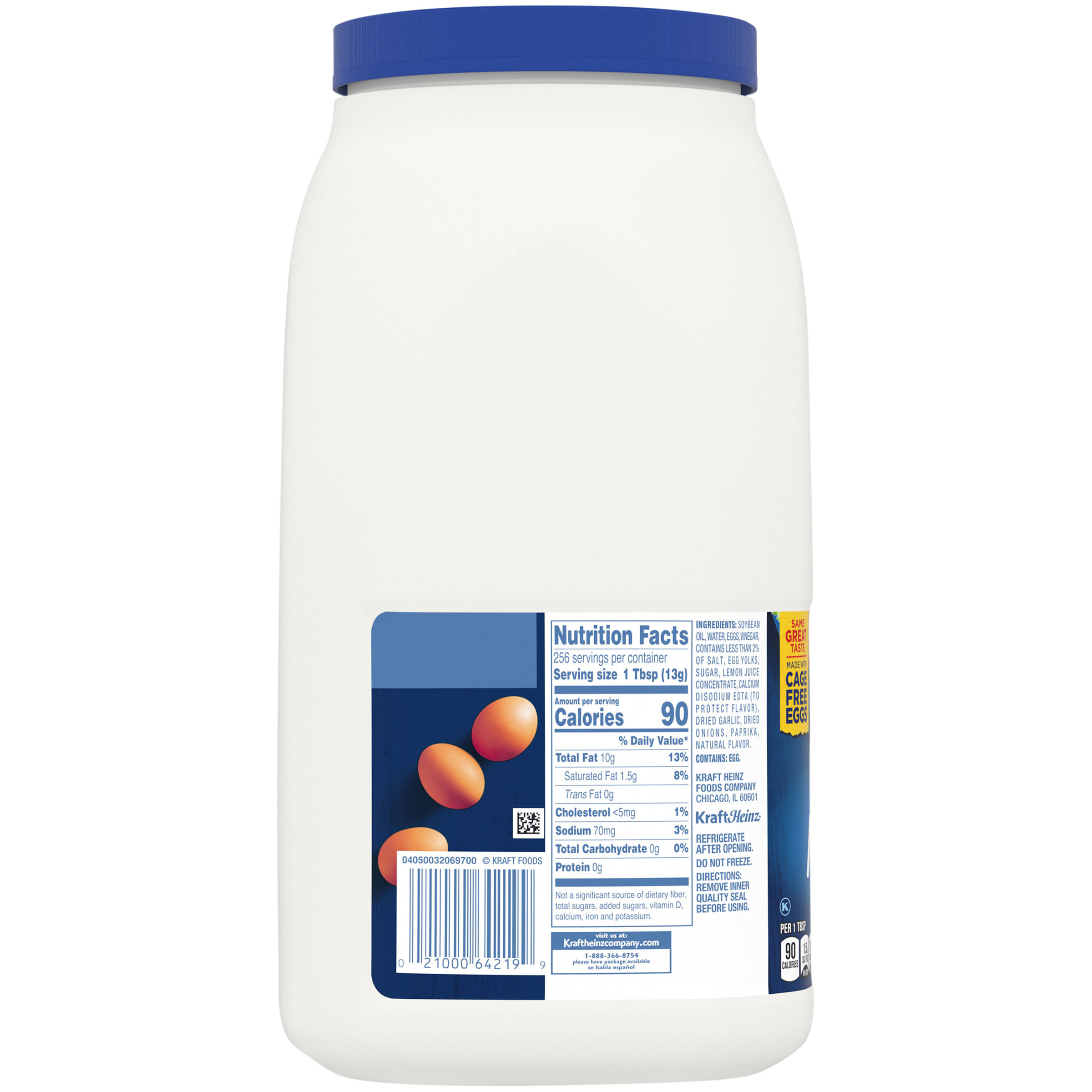 Kraft Real Mayo Creamy & Smooth Mayonnaise, 1 gal Jug ...