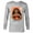 Athletic Heather, variant on Disney Moana #BornLeader T-Shirt - Long Sleeve T-Shirt for Men - Customized-Athletic Heather
