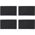 thumbnail image 1 of Elevador de muebles ensanchado y agrandado, color negro, 5 pulgadas, resistente, 4 Uds., para oficina, 1 of 5