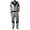 A-Silver581, variant on 1980s Vintage Disco Tracksuits For Men Jacket And Jogger Pants Set Retro Sportswear Metallic Stand Collar Zip Up Jackets Ankle-Tied Trousers Casual Athletic Wear Trendy Outfit