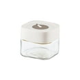 thumbnail image 4 of Tarro de cristal hermético para almacenar alimentos, a prueba de polvo, con tapa, apilable, para té Blanco 500ml, 4 of 9