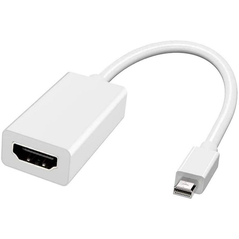 Mini DisplayPort to HDMI Adapter, Thunderbolt to HDMI Converter for Air/Pro, Microsoft Surface Pro/Dock, - Walmart.com
