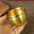 thumbnail image 2 of Creative Brass Feng Shui Bowl Wealth Rice Cylinder for basin statue Bedroom Study Home 7.3cmx4.8cm, 2 of 9
