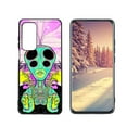 thumbnail image 1 of Compatible with Motorola MOTO Edge 2021 Phone Case, Psychedelic-Trippy-Alien-Art-Visuals-Colours13 Case Men Women, Flexible Silicone Shockproof Case for Motorola MOTO Edge 2021, 1 of 1