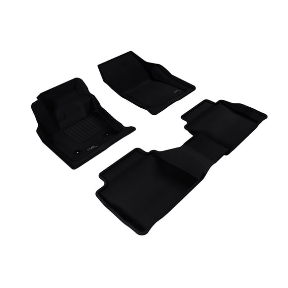 Alfombrillas 3D MaxPider Ford Fusion 2013-2017 Kagu, color negro