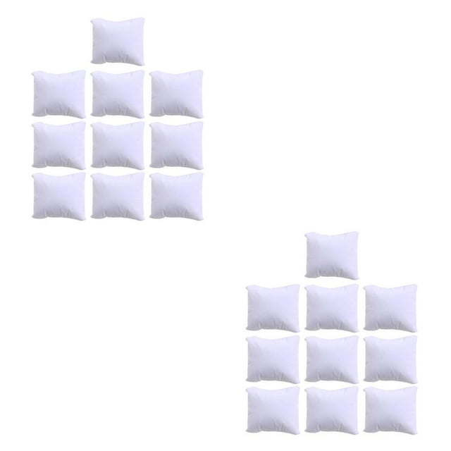Cojines para reloj Minnieouse 10 piezas portátil para hombre y mujer soporte para collar Blanco 2 piezas