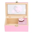 thumbnail image 1 of Joyero para niñas, joyero para niñas, joyero rosa para niños, caja de música multifuncional, 1 of 12