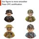 thumbnail image 3 of Set de construcción DrabEx, figuras de acción para hombres del ejército militar de la Segunda Guerra Mundial, 3 of 8