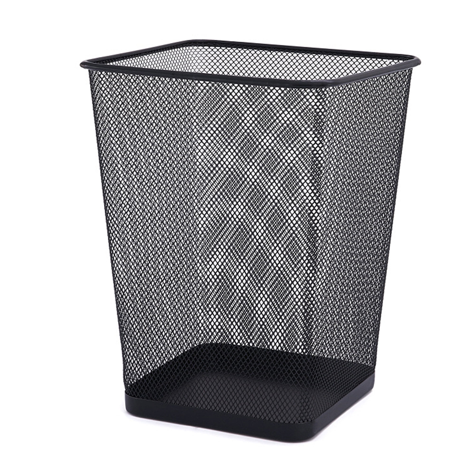 Sunloudy Square Mesh Wastebasket Trash Can of Small and ...