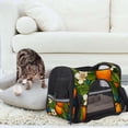 thumbnail image 7 of Tangerine Sherpa Pet Carrier Bag for Dogs and s - Fabric 900D Oxford Cloth Base Material with Nylon Webbing - 17x10x11.8 in/43x26x30 cm - Portable and Comfortable Travel, 7 of 7
