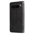 thumbnail image 3 of Estuche de Cuero PU con Cierre para Google Pixel 9 PRO 5G , Funda Protectora con Billetera y Correa, 3 of 6