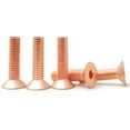 thumbnail image 4 of 10 Piece T2 Purple Copper Countersunk Head Hexagon Socket Screw M3x20mm, 4 of 5