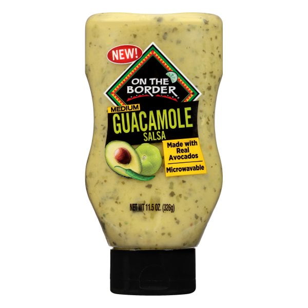 On the Border® Medium Guacamole Salsa 11.5 oz. Squeeze Bottle Walmart