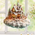 thumbnail image 5 of HomelyJoy Christmas House Ornaments for Tree - Mini Village House Decor, Hanging Xmas Ornaments for Christmas Tree Decorations, Home, Festival, 5 of 8
