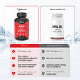 thumbnail image 5 of Naturalis Krill Oil 2000mg | Omega-3 EPA, DHA, Astaxanthin and Phospholipids | Sustainably Harvested from Antarctic Water | 60 Softgels, 5 of 8