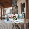thumbnail image 4 of Hello Winter English Springer Spaniel Frosty Morning Welcome Snowy Christmas Landscape Wood Sign Springers Dog Lover Gifts Hanging Wall Home Decor - 02018, 4 of 5